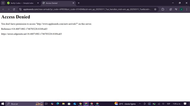 Appleseed's checkout page showing Appleseed's promo code box | Screenshot taken by SimplyCodes community member on May 8, 2025