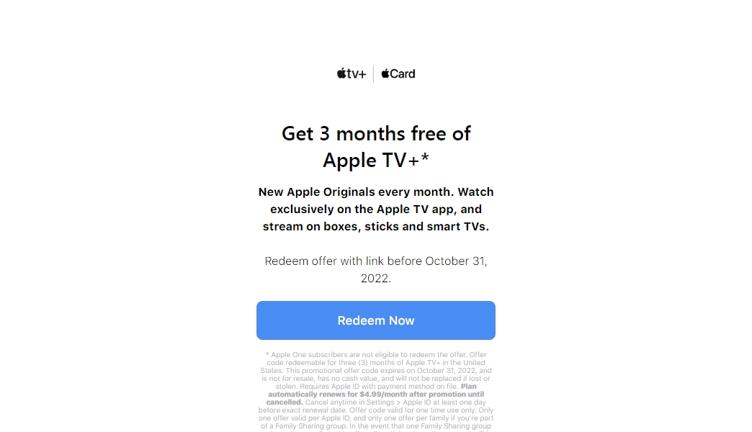 Apple TV+ Promo Codes - 10% Off Coupons Mar 2026