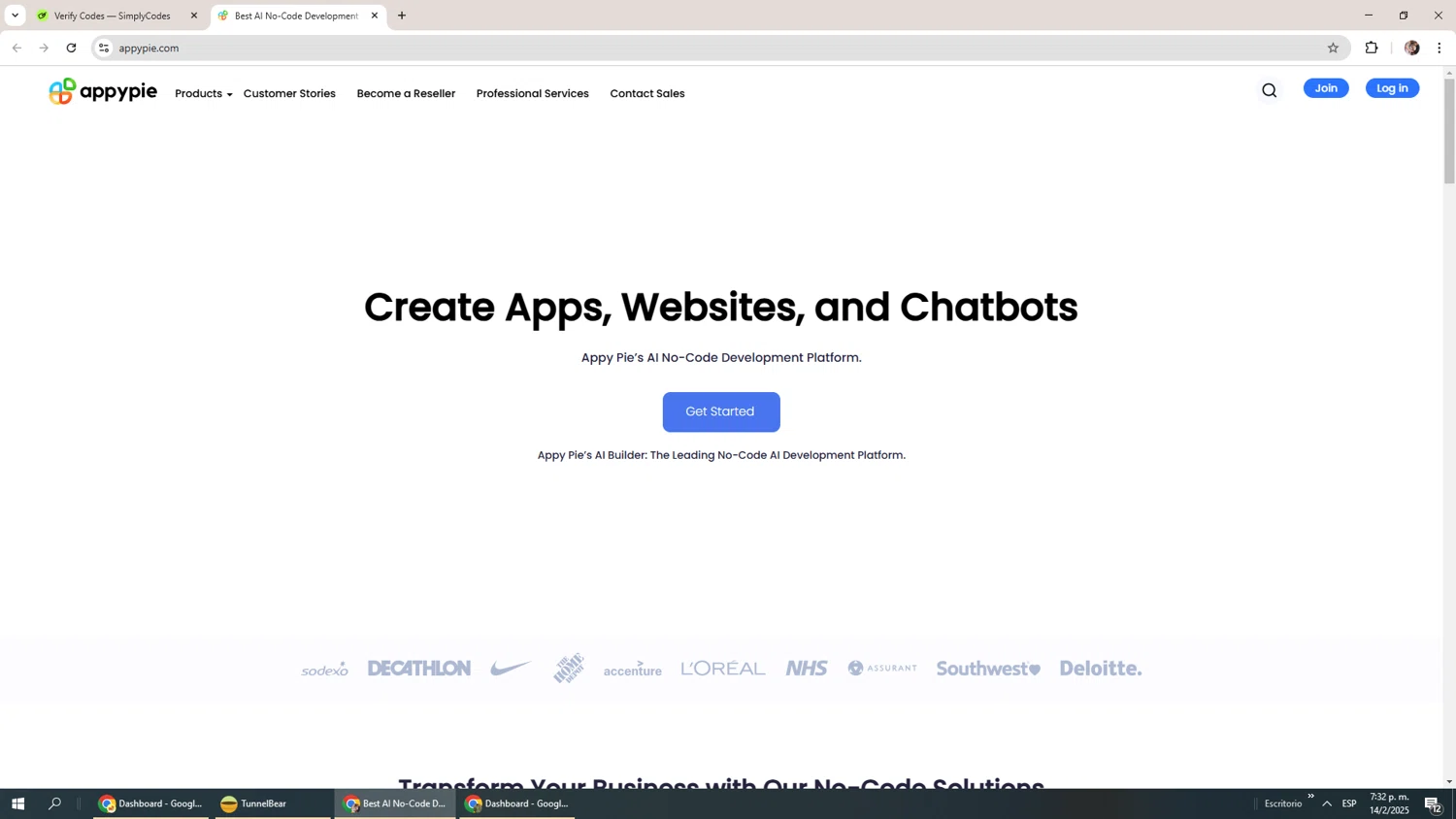 AppyPie promo code screenshot showing code NEWUSER20 applied at AppyPie checkout page. Uploaded by SimplyCodes community member Levi_Ackerman on Feb 14, 2025