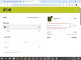 $13PIERCINGS coupon verification screenshot