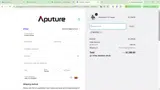 Aputure Store coupon verification screenshot