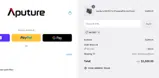 Aputure Store coupon verification screenshot
