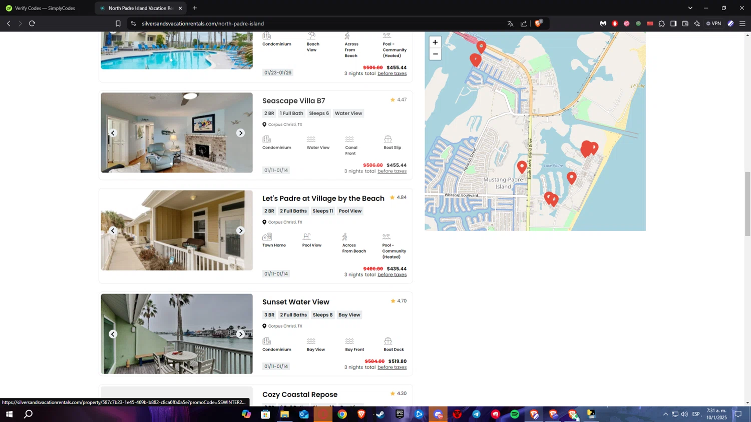 Aqua Outdoors promo code screenshot showing code SAVING10 applied at Aqua Outdoors checkout page. Uploaded by SimplyCodes community member ElPelao on Jan 14, 2025