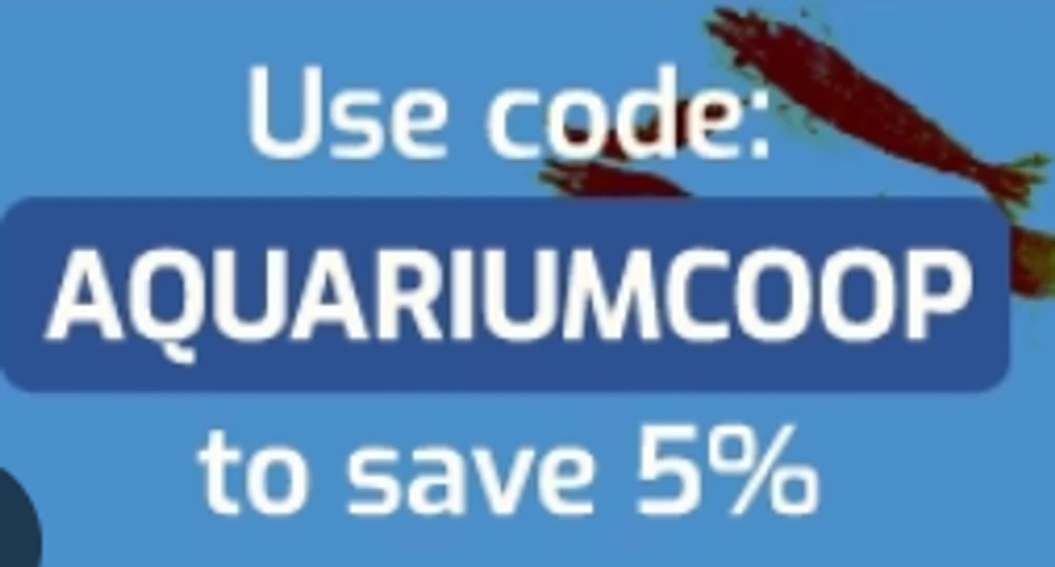 Aquarium Co-Op discount code screenshot showing code aquariumcoop applied at Aquarium Co-Op checkout page. Uploaded by SimplyCodes community member prathambora12 on Apr 27, 2025