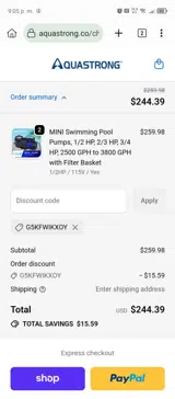 g5kFWIkXoY coupon verification screenshot
