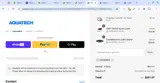 AquaTech coupon verification screenshot