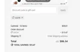 AquaticMotiv coupon verification screenshot