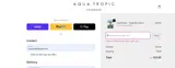 Aqua Tropic Swimwear coupon verification screenshot