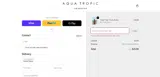 Aqua Tropic Swimwear coupon verification screenshot
