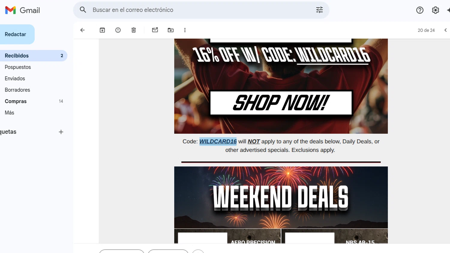 AR15 Discounts promo code screenshot showing code WILDCARD16 applied at AR15 Discounts checkout page. Uploaded by SimplyCodes community member reimalave10 on Jan 11, 2026