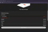 LUFTSPRUNG coupon verification screenshot