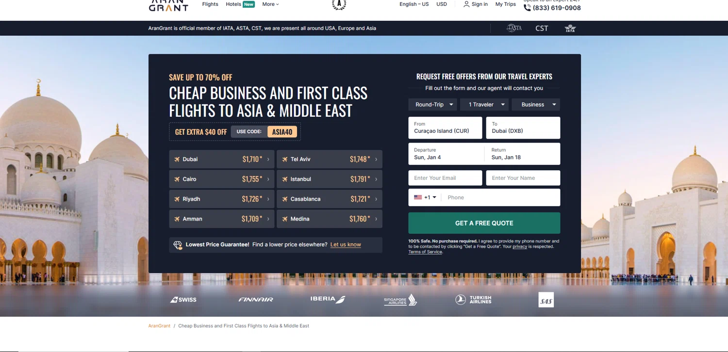 Arangrant.com promo code screenshot showing code ASIA40 applied at Arangrant.com checkout page. Uploaded by SimplyCodes community member Elosox on Nov 5, 2025