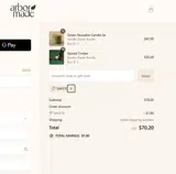 SAVE10 coupon verification screenshot
