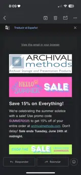 Summer2025 coupon verification screenshot