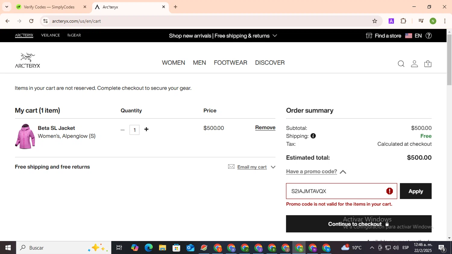 arcteryx sign up discount