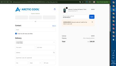 Arctic Cool Promo Codes - 20% Off (Verified) Oct 2025