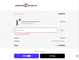 ArcticShield coupon verification screenshot
