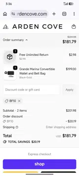 BF10 coupon verification screenshot