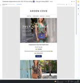 JULY4TH coupon verification screenshot
