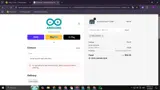 Arduino coupon verification screenshot
