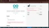 Arduino coupon verification screenshot