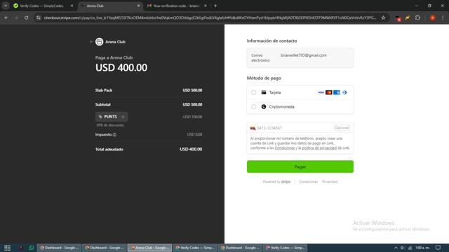 Arena Club checkout page showing Arena Club promo code box | Screenshot taken by SimplyCodes community member on Sep 9, 2025