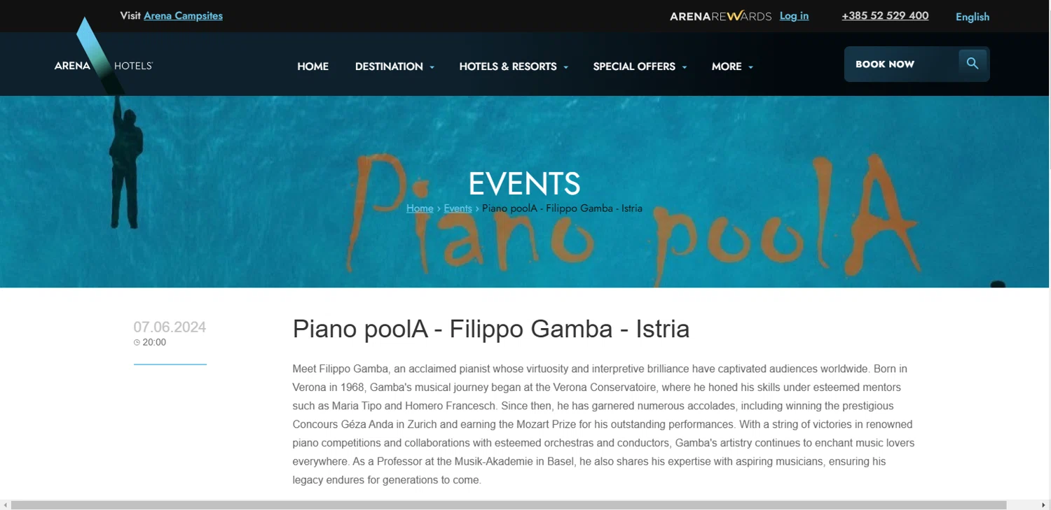 Arena Hotels promo code screenshot showing code AHG30 applied at Arena Hotels checkout page. Uploaded by SimplyCodes community member dimitriv on Feb 14, 2025