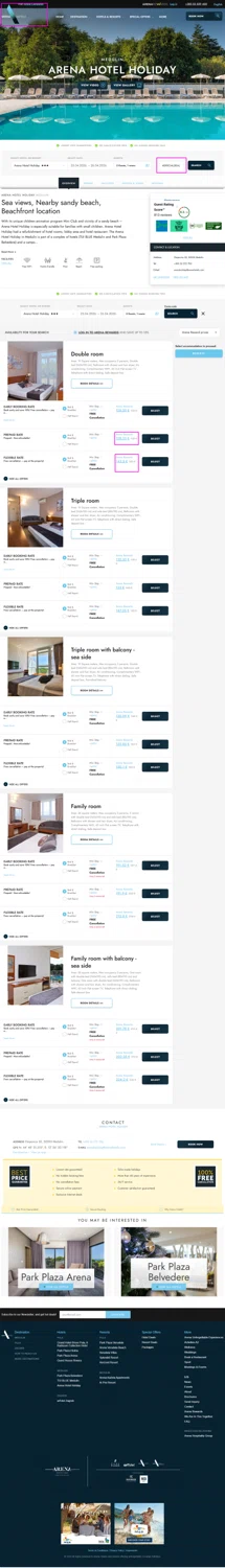 Arena Hotels promo code screenshot showing code #SPECIALDEAL applied at Arena Hotels checkout page. Uploaded by SimplyCodes community member mrdarcy on Dec 9, 2025