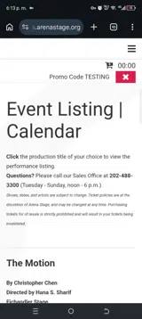 Testing coupon verification screenshot