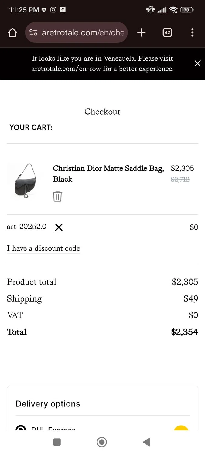 A Retro Tale discount code screenshot showing code art-20252.0 applied at A Retro Tale checkout page. Uploaded by SimplyCodes community member SaraiVillarroel on Jul 9, 2025