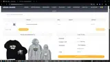 Ariana Grande Merch coupon verification screenshot