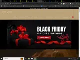 Ariana Grande Merch coupon verification screenshot