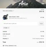 AAC coupon verification screenshot