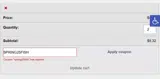 SPRING25FISH coupon verification screenshot