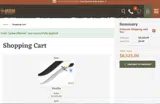 Arizona Custom Knives coupon verification screenshot