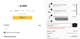 ARKK Copenhagen coupon verification screenshot