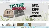 BFCM coupon verification screenshot