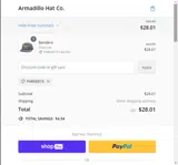 PARKER15 coupon verification screenshot