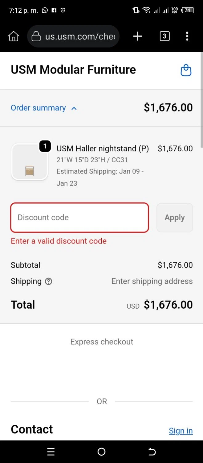 Armando Cabral promo code screenshot showing code ARCHIVE50 applied at Armando Cabral checkout page. Uploaded by SimplyCodes community member CleverSleuth6613 on Nov 28, 2025