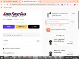 FLEECE15 coupon verification screenshot
