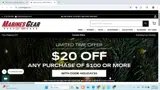 HOLIDAY25 coupon verification screenshot