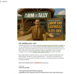 LABORDAY25 coupon verification screenshot