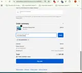 WILMERMARIN coupon verification screenshot