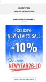 NEWYEAR26-10 coupon verification screenshot