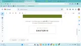 EASTER10 coupon verification screenshot