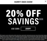20OFF coupon verification screenshot