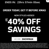 snowman coupon verification screenshot