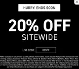 20OFF coupon verification screenshot