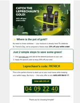 PATRICK coupon verification screenshot