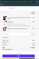 LACALI coupon verification screenshot